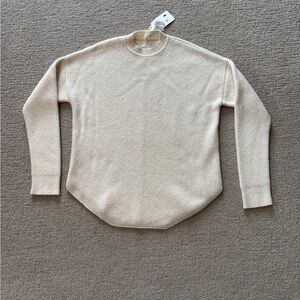 Lauren Manoogian Cream Crew Neck Sweater